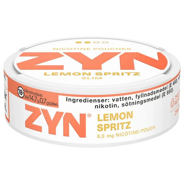 Zyn Lemon Sprtiz.